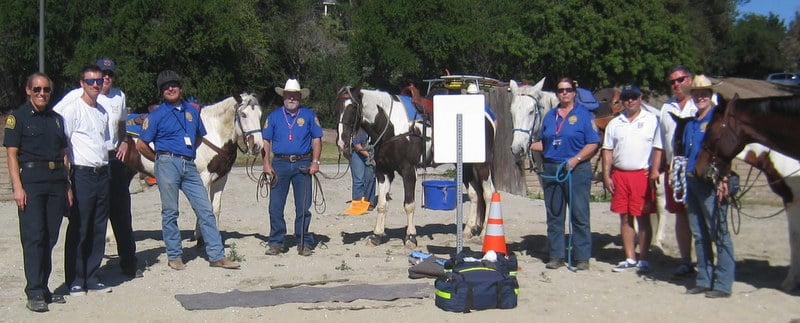 Mounted Assistance Unit MAU Multi Unit Training Beach